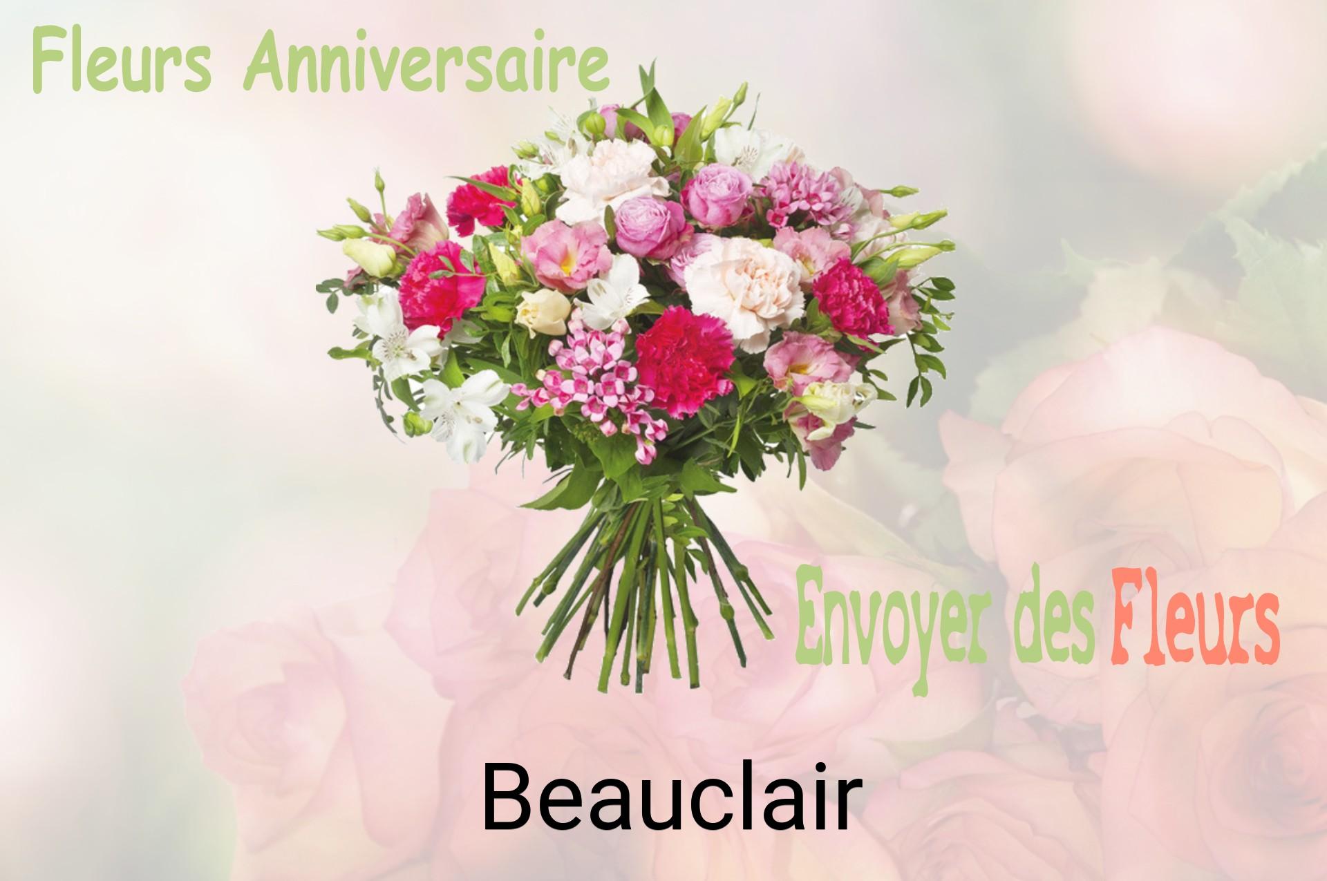 Bouquet de fleurs d’anniversaire livré à Beauclair