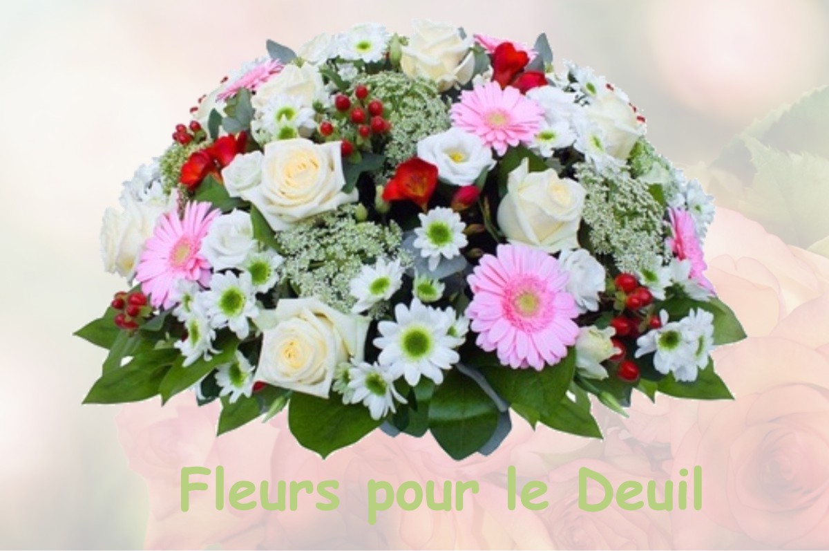 fleurs deuil BEAUCLAIR